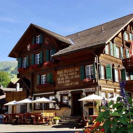 Posthotel Roessli Gstaad Exteriör bild