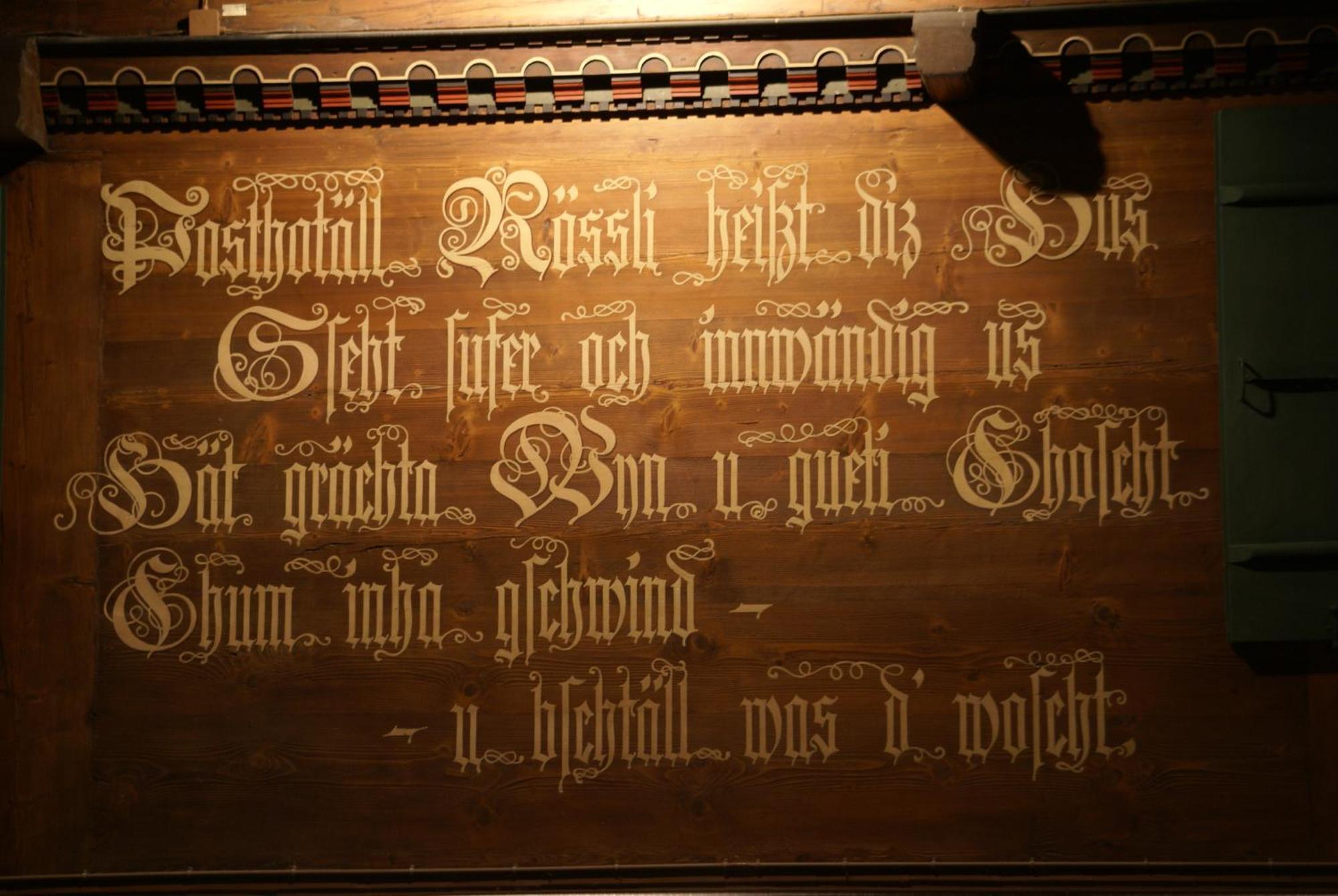 Posthotel Roessli Gstaad Exteriör bild