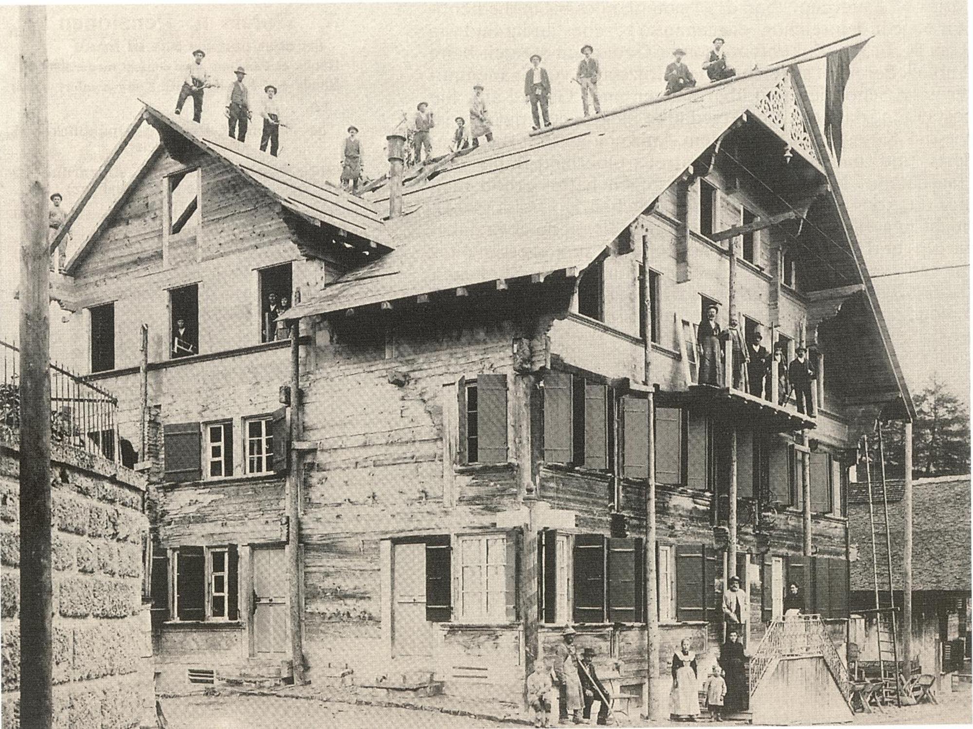 Posthotel Roessli Gstaad Exteriör bild