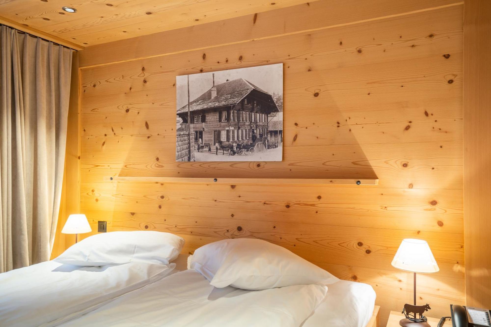 Posthotel Roessli Gstaad Exteriör bild